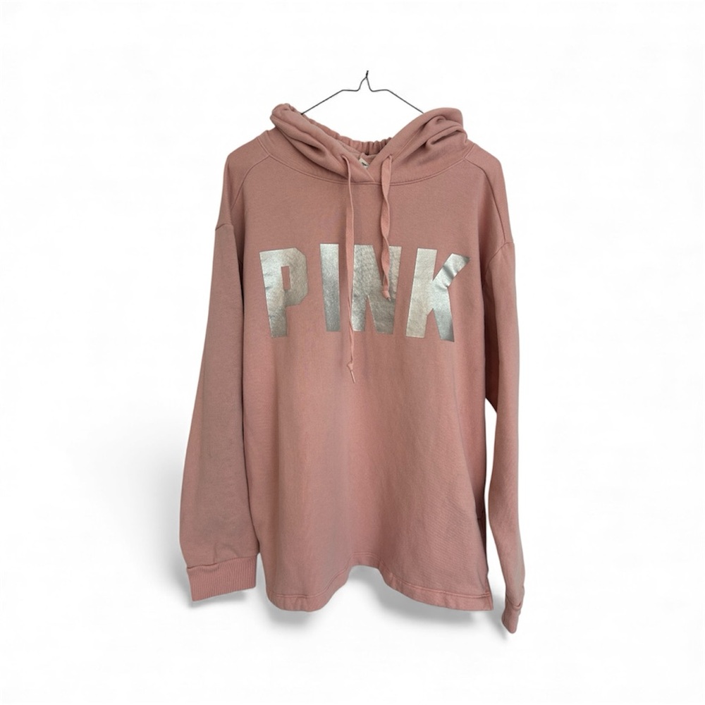 Victoria’s Secret Pink Hoodie with silver PINK